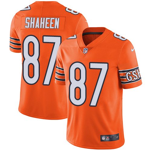 Nike Men & Women & Youth Bears 87 Adam Shaheen Orange Alternate NFL Vapor Untouchable Limited Jersey,We sell and wholesale Nike Men & Women & Youth Bears 87 Adam Shaheen Orange Alternate NFL Vapor Untouchable Limited Jersey on line form chian!